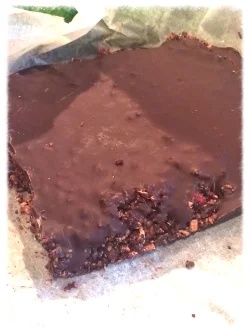 Sweet treats .. energy in a chocolate bar