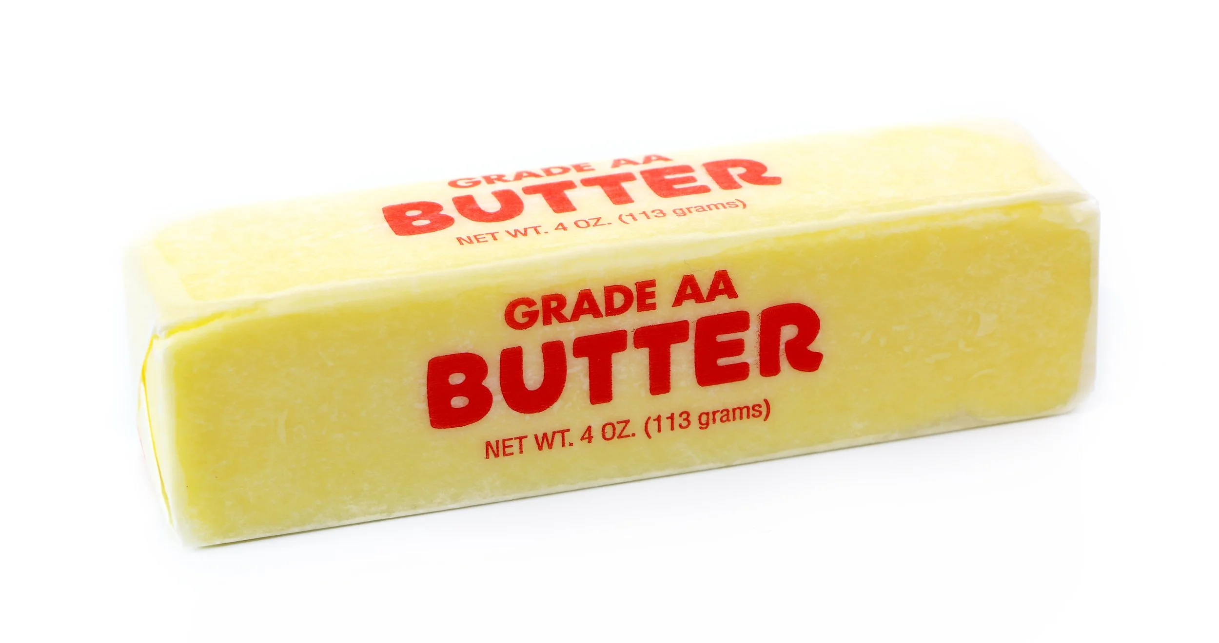 A little bit of butter goes a long way - finally scientists put butter back on the table ..  