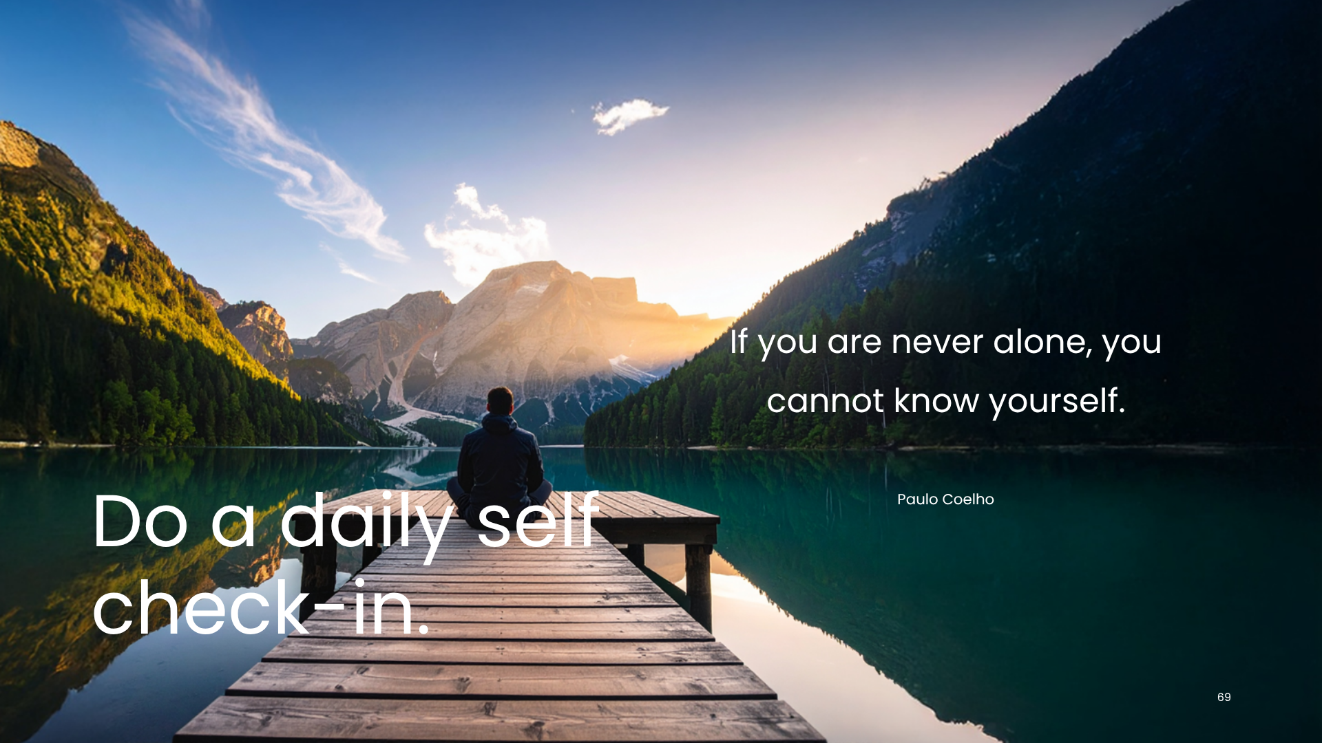 How often do you check in with yourself?  .. and why it matters.