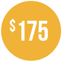 Regular price $189. Discount price $160.65
