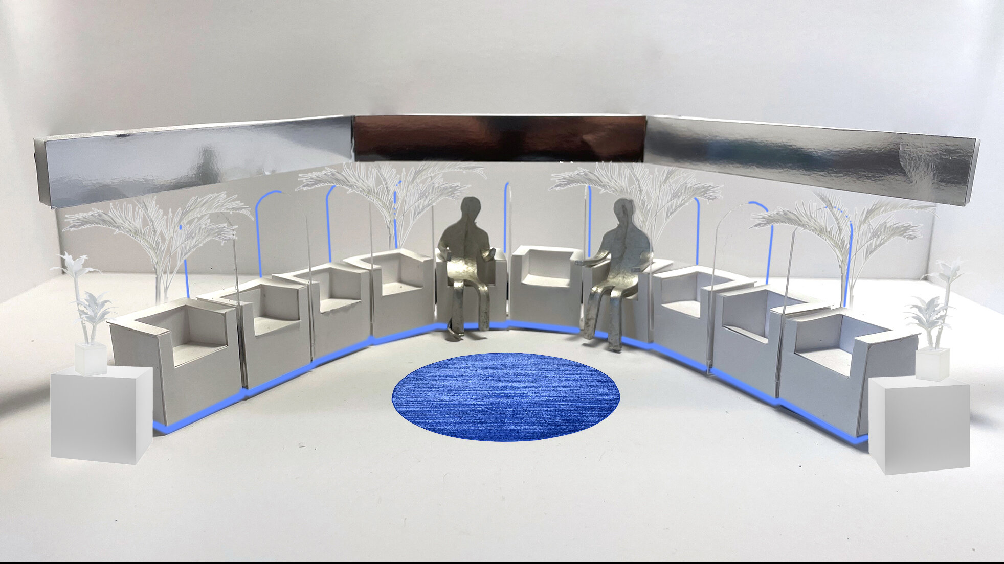 1/2”= 1’-0” Scale model