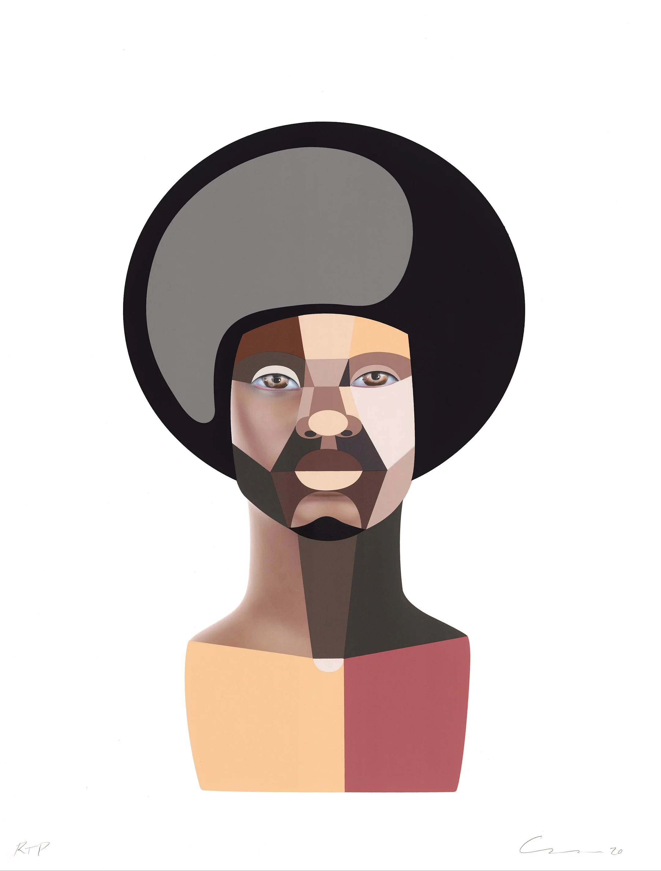 Style Variation 1 (Afro). 2020.