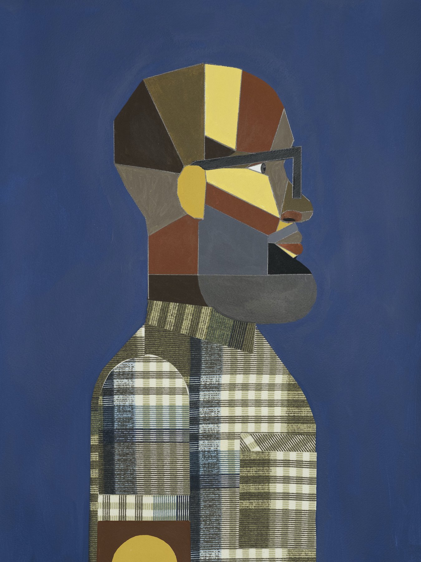 Man in Express Blue. 2017.