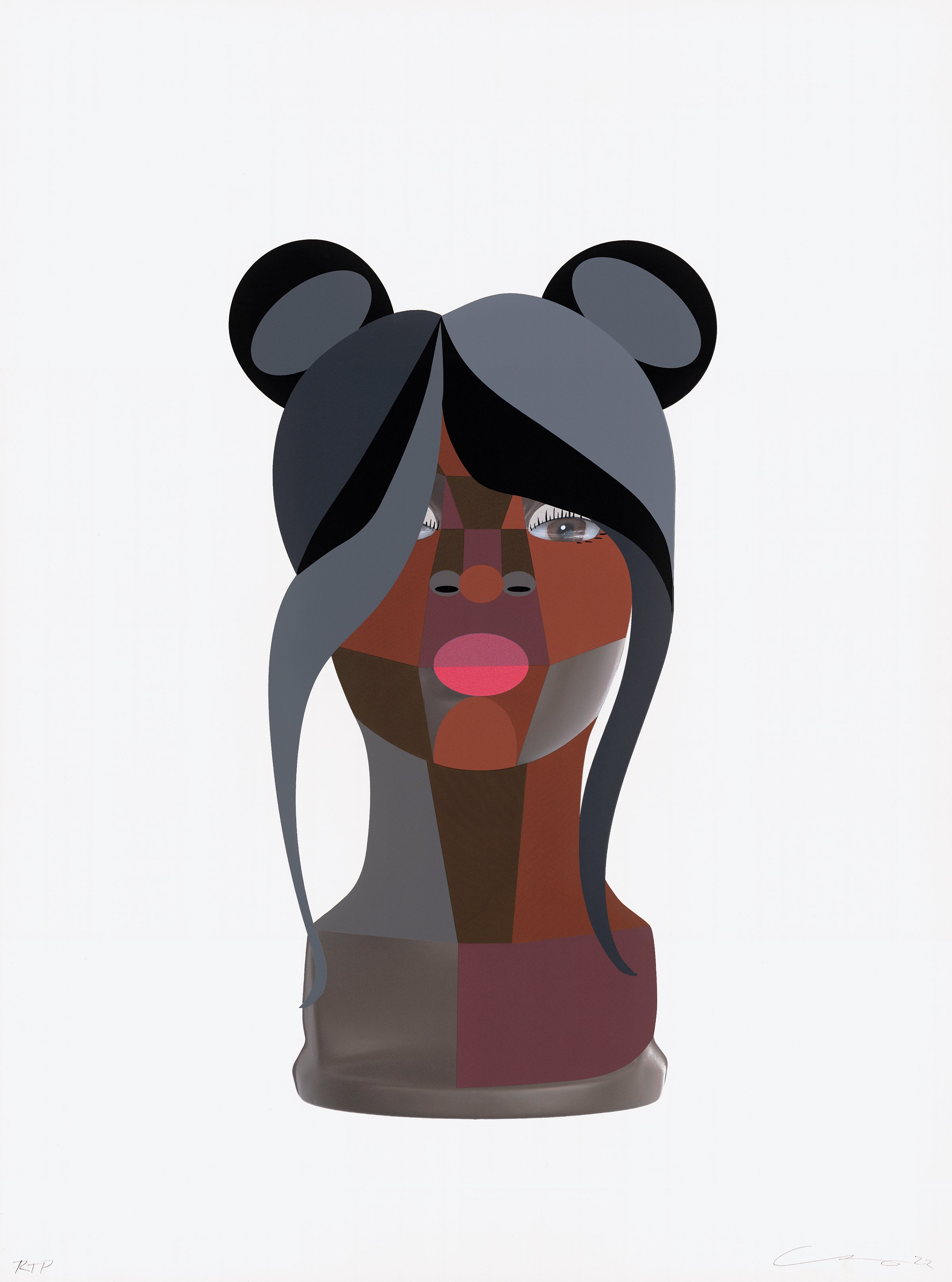 Style Variation 2 (Space Buns). 2022.