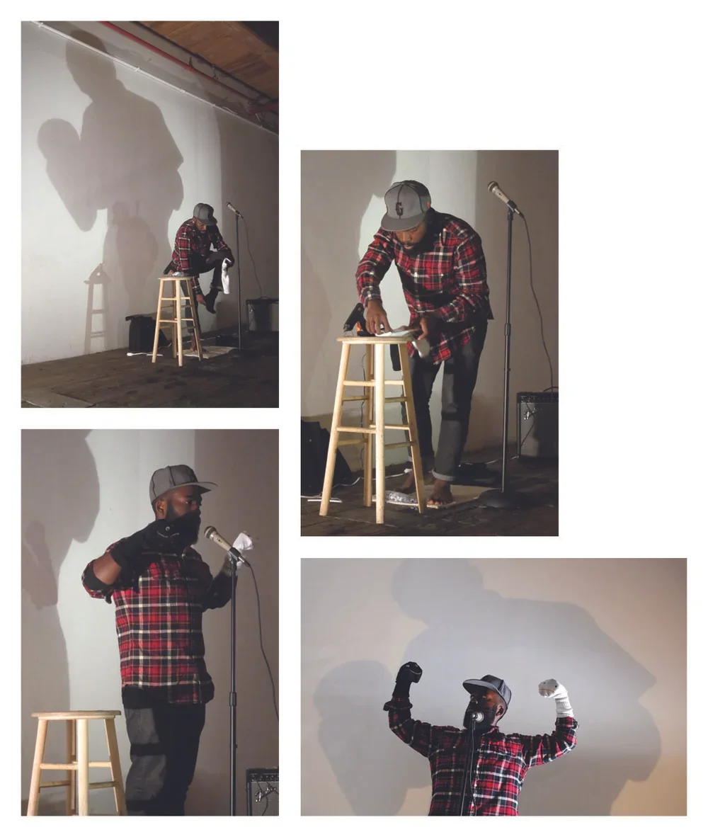 Can We Talk (Henson). 2011-2013. 

Digital photograph. 24 in. x 36 in. each. Edition of 3. From Communicating with Shadows, performance and photo series.