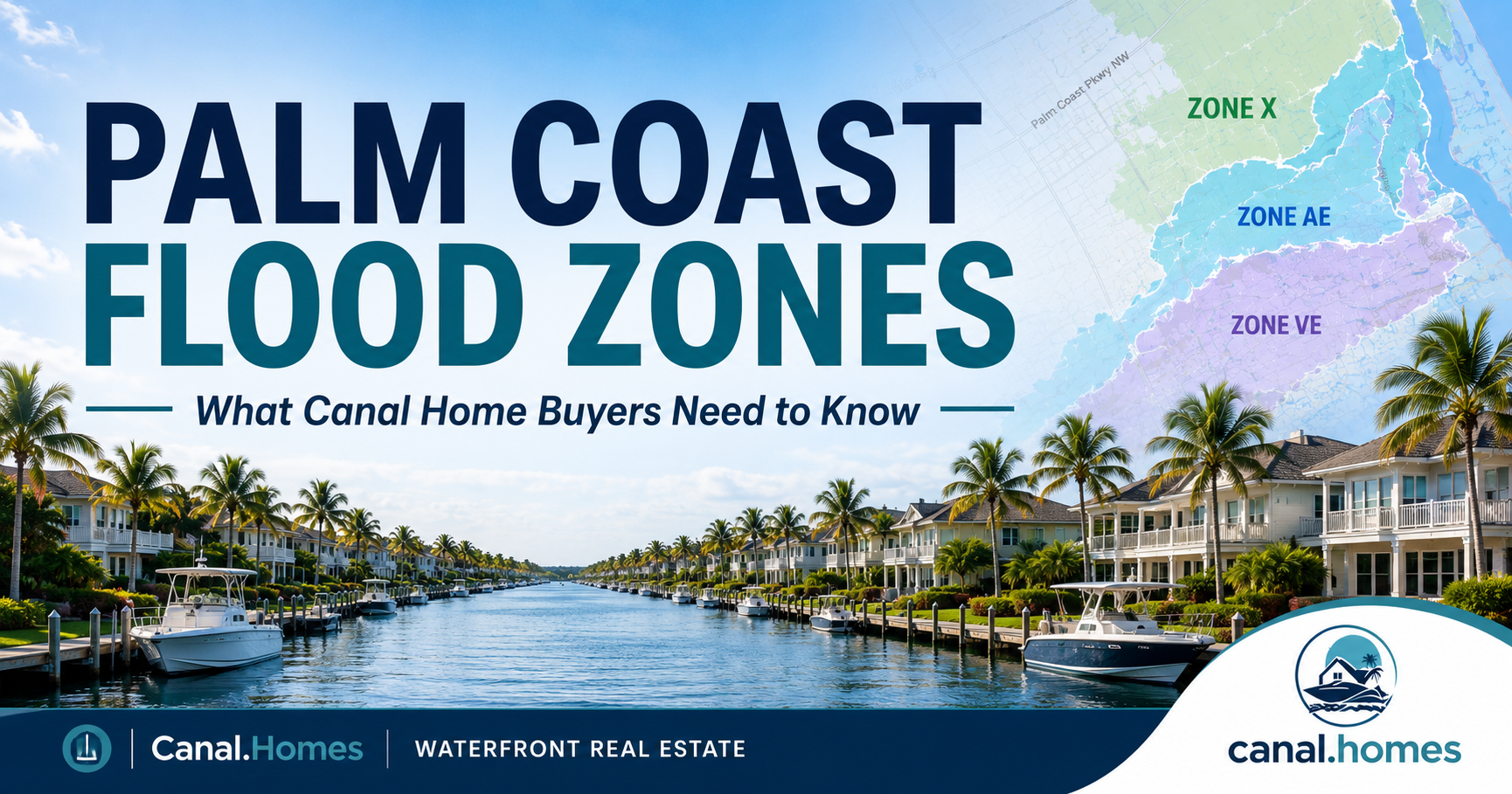 Understanding Flood Zones and Insurance for Palm Coast and Flagler Beach Canal Homes