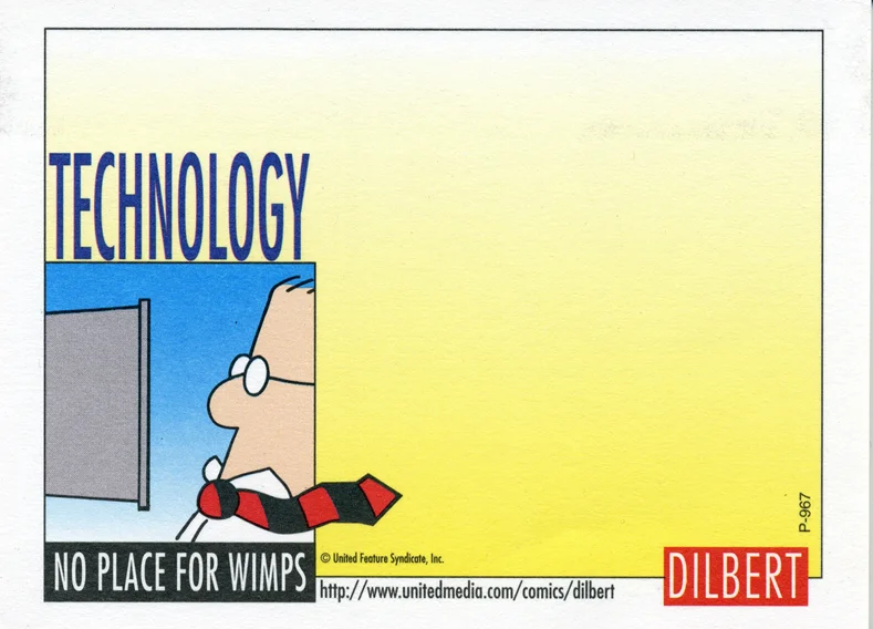 Technology - No place for wimps small.jpg