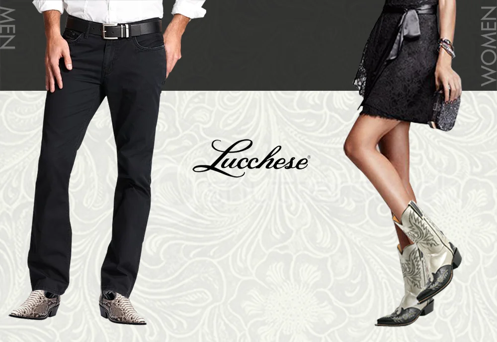 Lucchese Home page mock-up