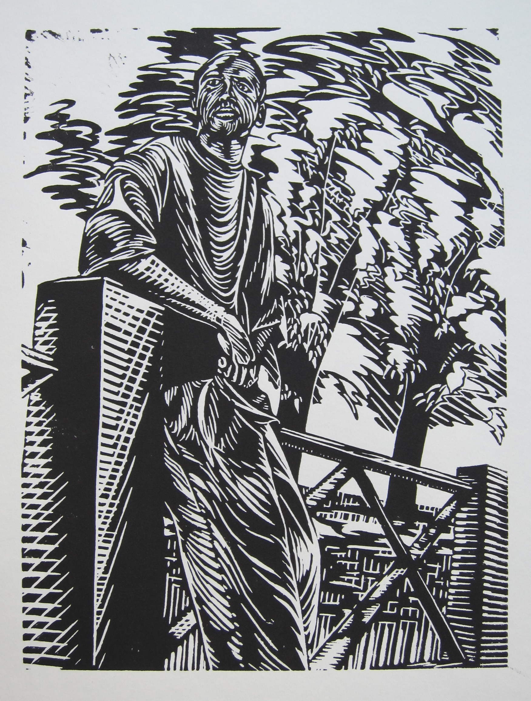  linoleum cut 