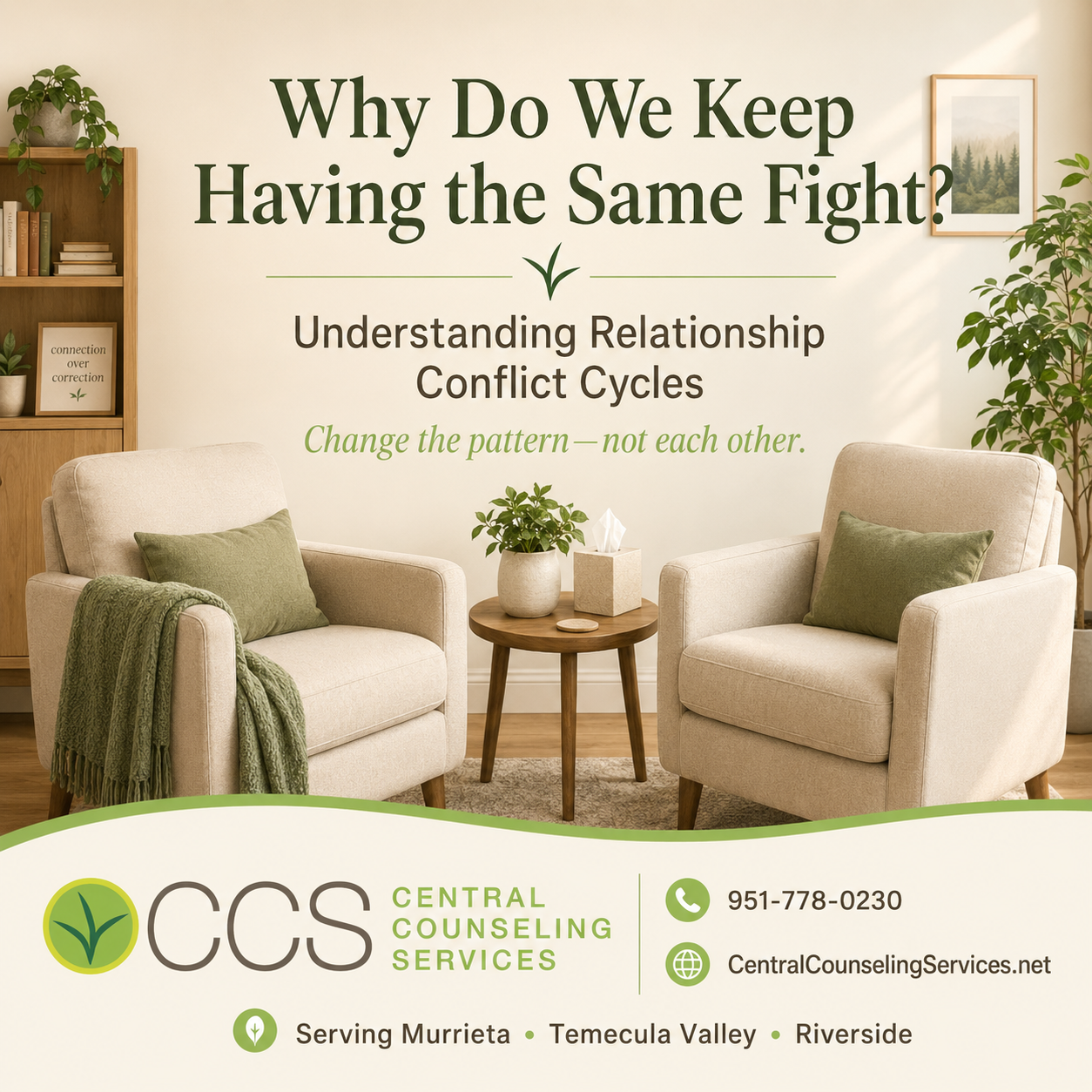 Why Do We Keep Having the Same Fight? Understanding Relationship Conflict Cycles