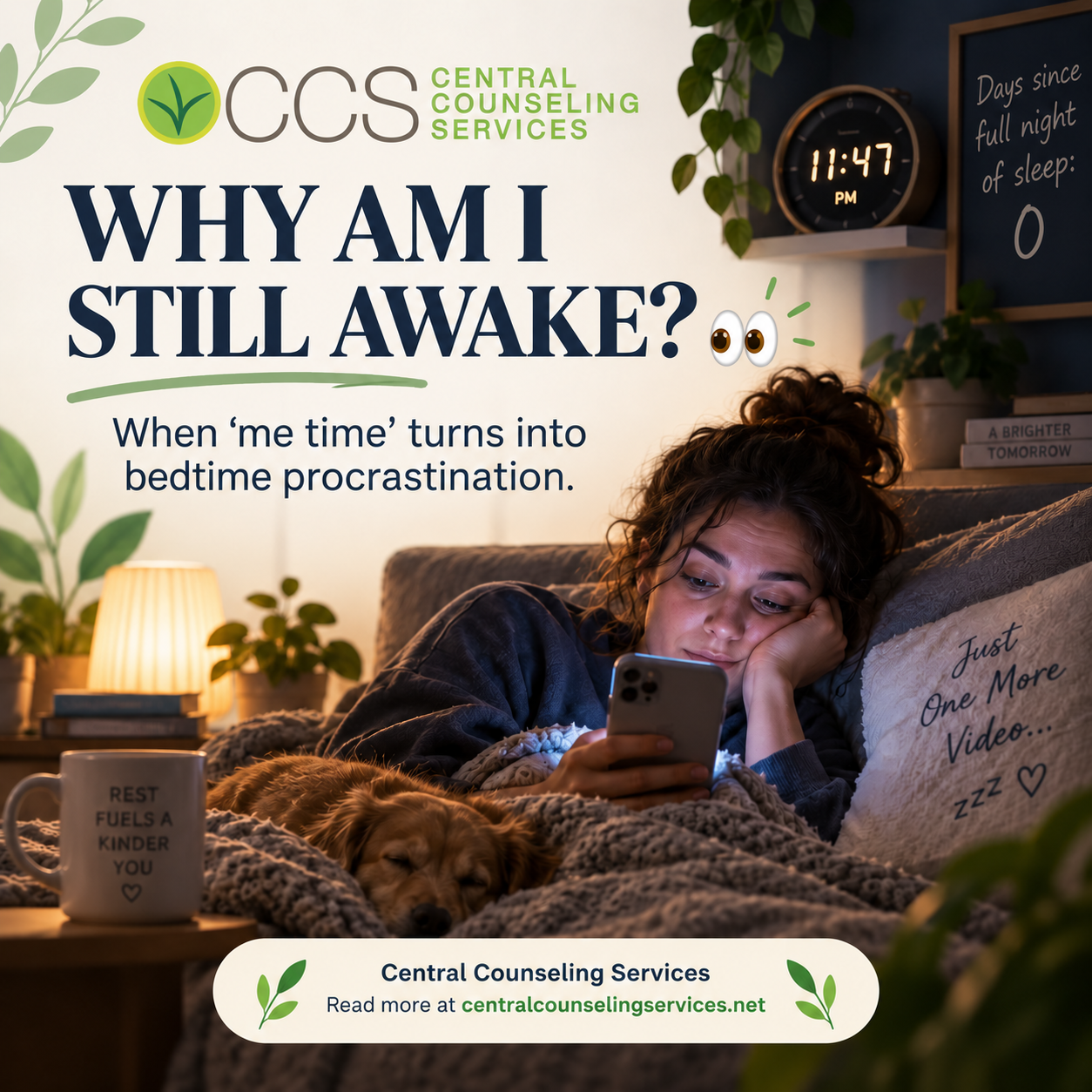 Why Am I Still Awake? Bedtime Procrastination and the Battle for “Me Time”