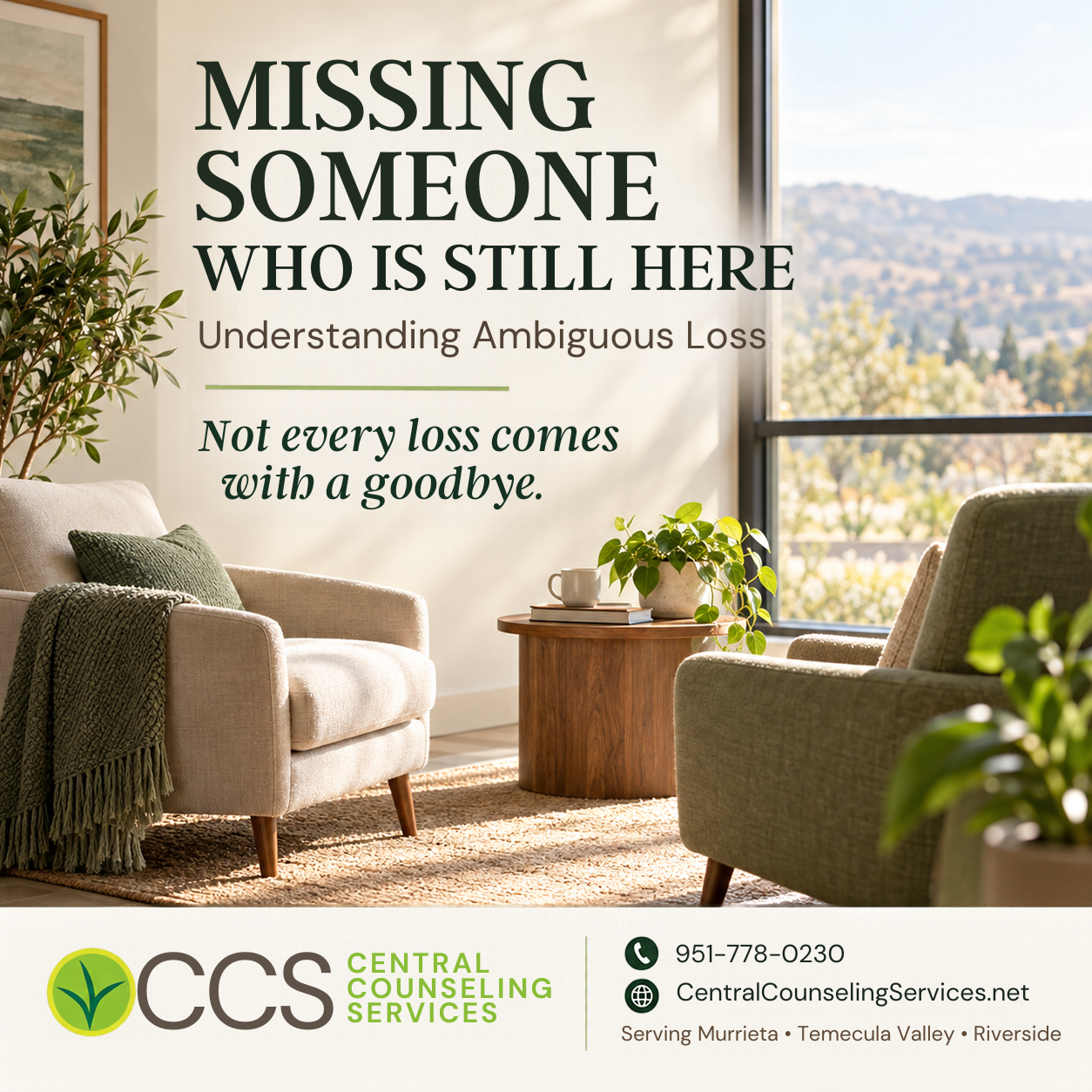 Missing Someone Who Is Still Here: Understanding Ambiguous Loss
