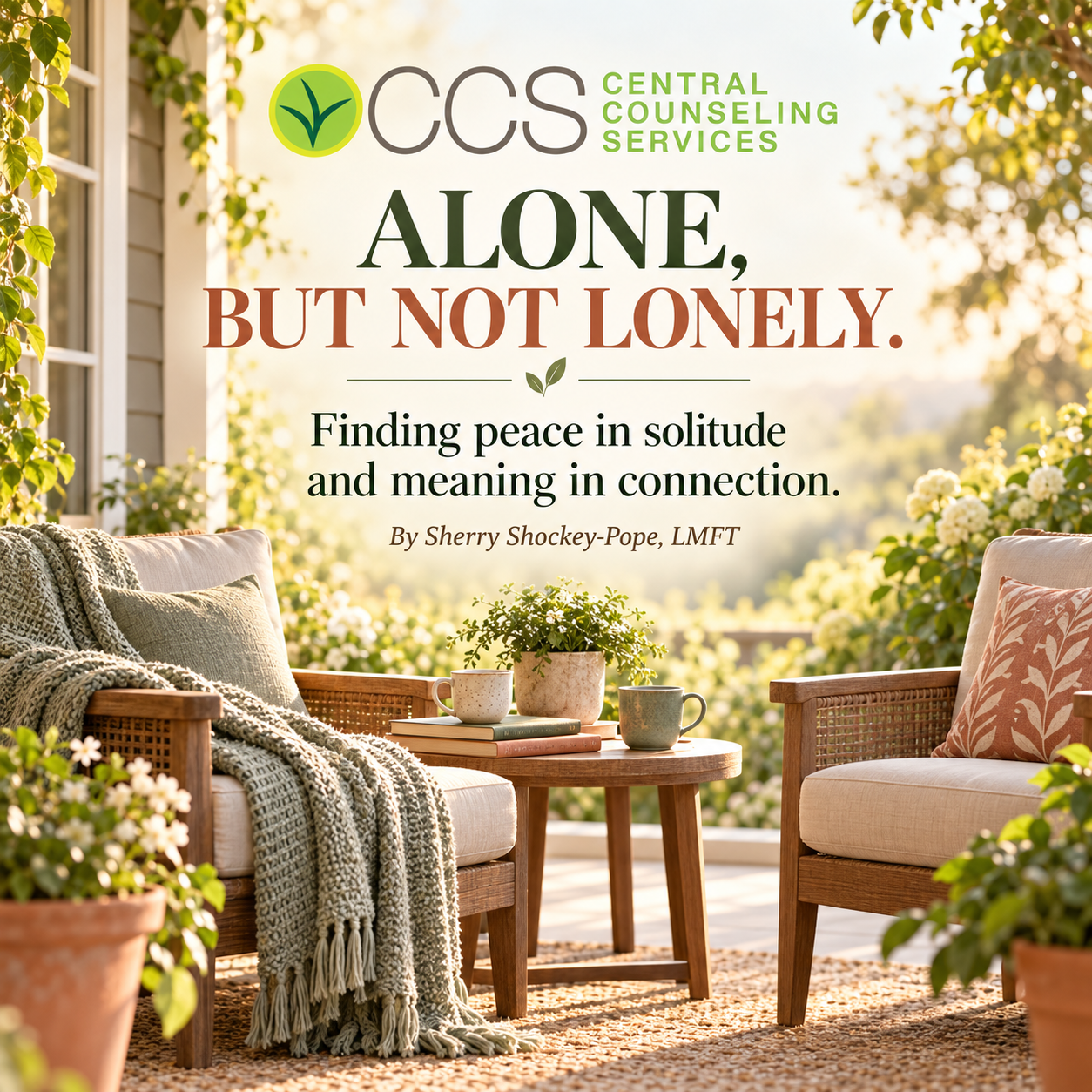 Alone, But Not Lonely
