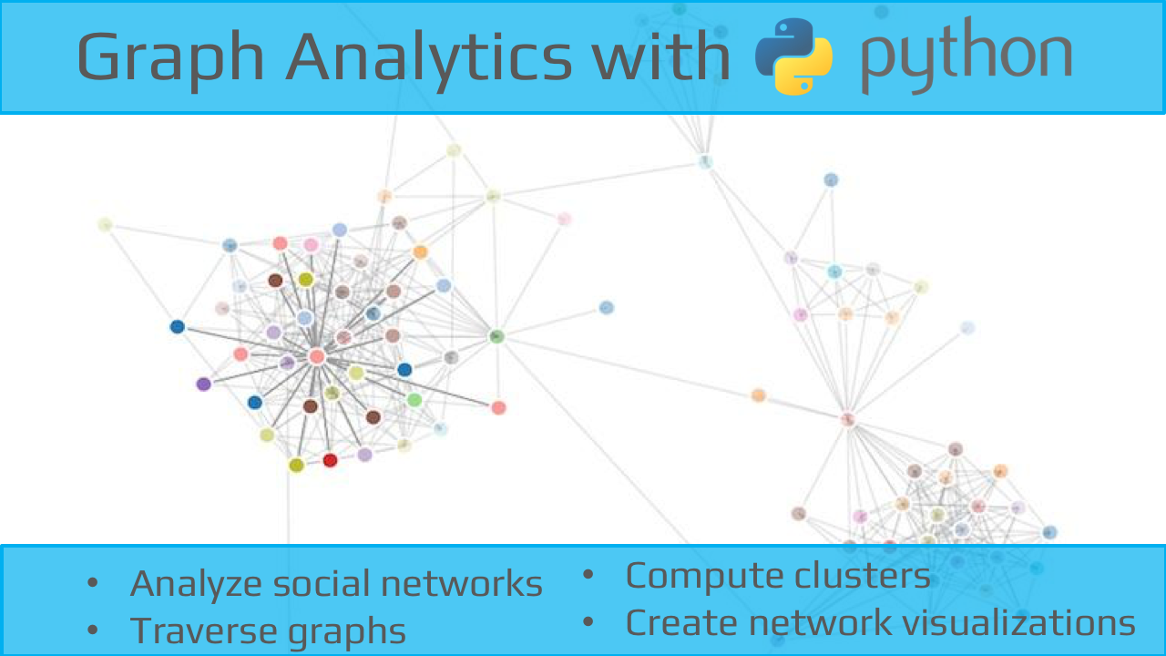 Graph Analytics with Python Workshop on March 12th