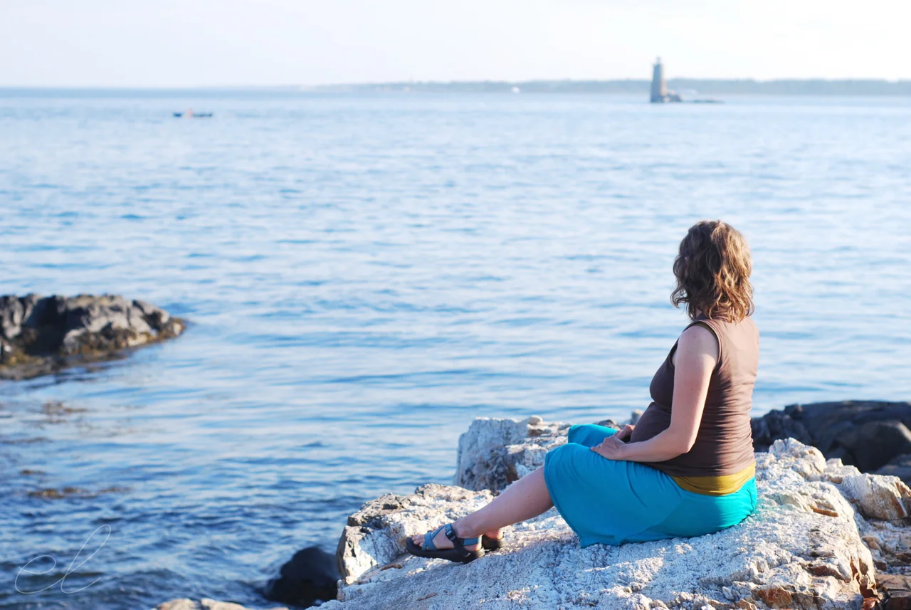 mama to be: camille // kittery point, me