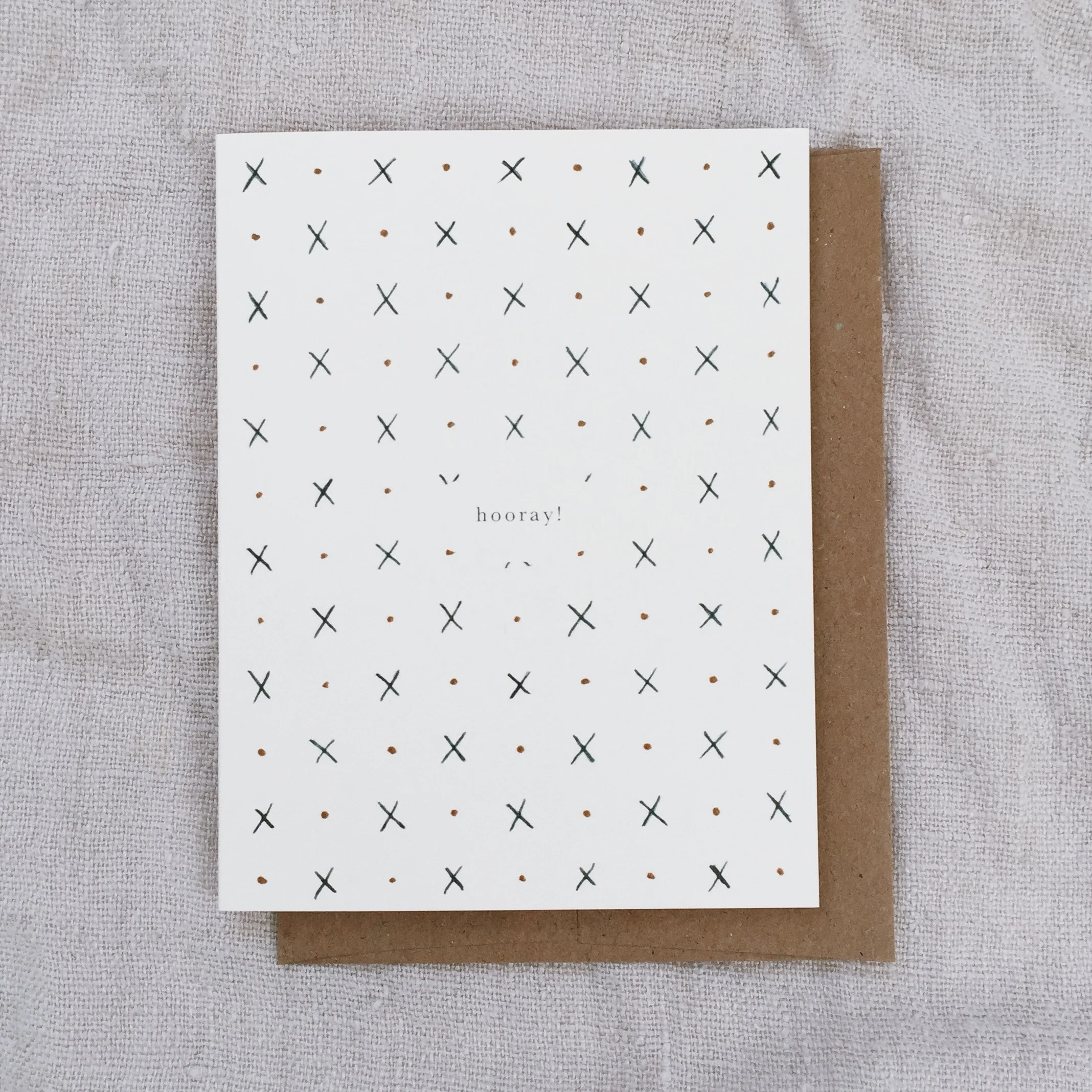 "Hooray" Greeting Card