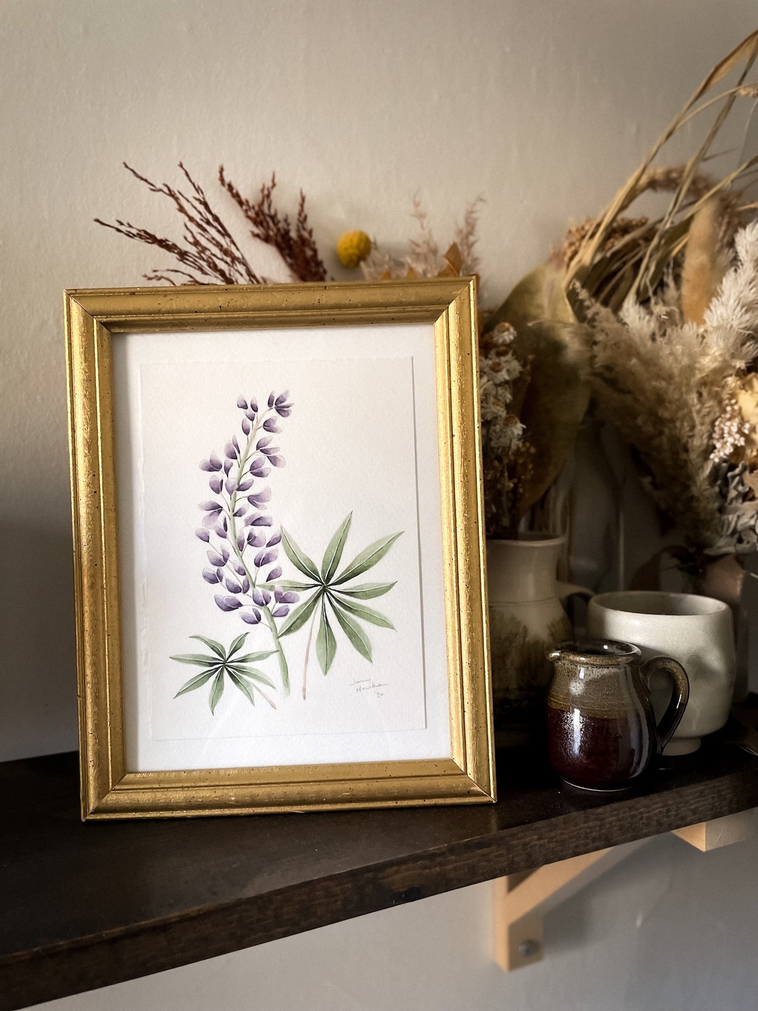 Purple Lupin Painting- 1.JPG