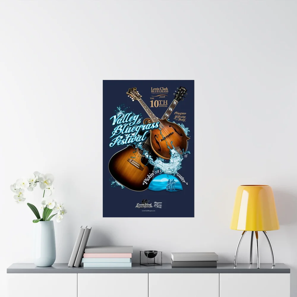2025 Valley Bluegrass Festival Posters — Lewis Clark Bluegrass