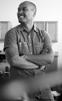 Gregory S. Manalo, Maître d' & Marketing Director Gregory S. Manalo is a long time friend of Chef Jay-Ar and the whole Pugao family. You can find him gladly taking your food requests on the truck or behind the lens as No Worries’ official media maker. By day (and often times, all night) he is the business owner and Photo-Video Maker at ManaloPictures.com . Joel Merchan, Host & Expediter xx Jason Pugao, Business Manager & Finance Consultant xx