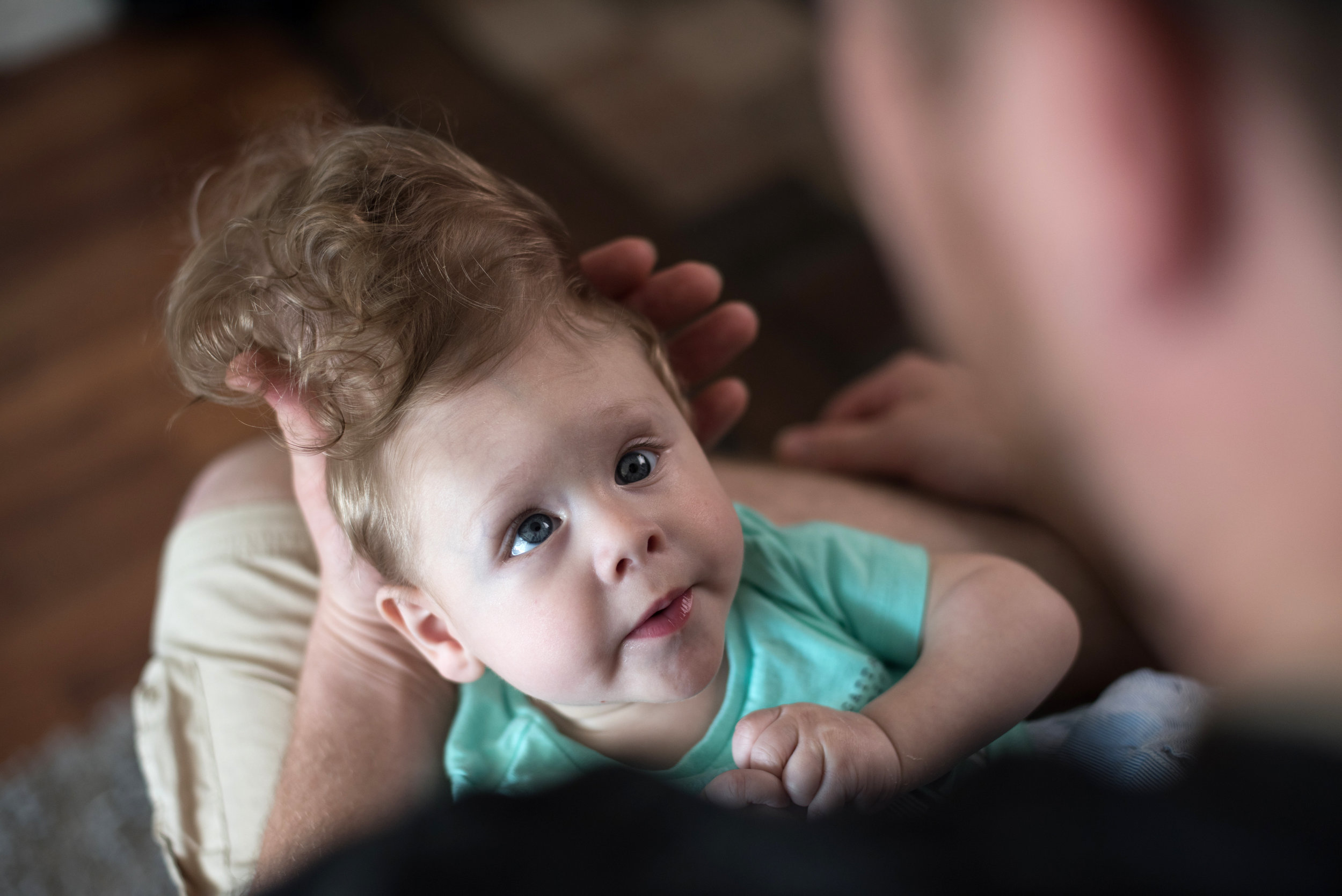 “They thought we might get an hour with him,” recalls Sierra. “We bought him one outfit.” But Bentley survived the birth and began to thrive. “I couldn’t make him out any different from my other son,” says Sierra. “He was just a normal baby with something on the top of his head.”