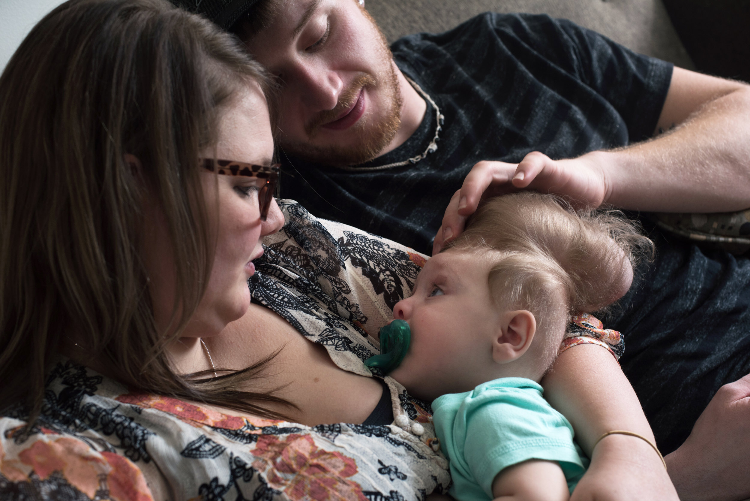 At her 20-week ultrasound, Sierra Yoder learned that her unborn son had developed an encephalocele, a condition in which brain tissue bulges, unprotected, from an abnormal opening in the skull.