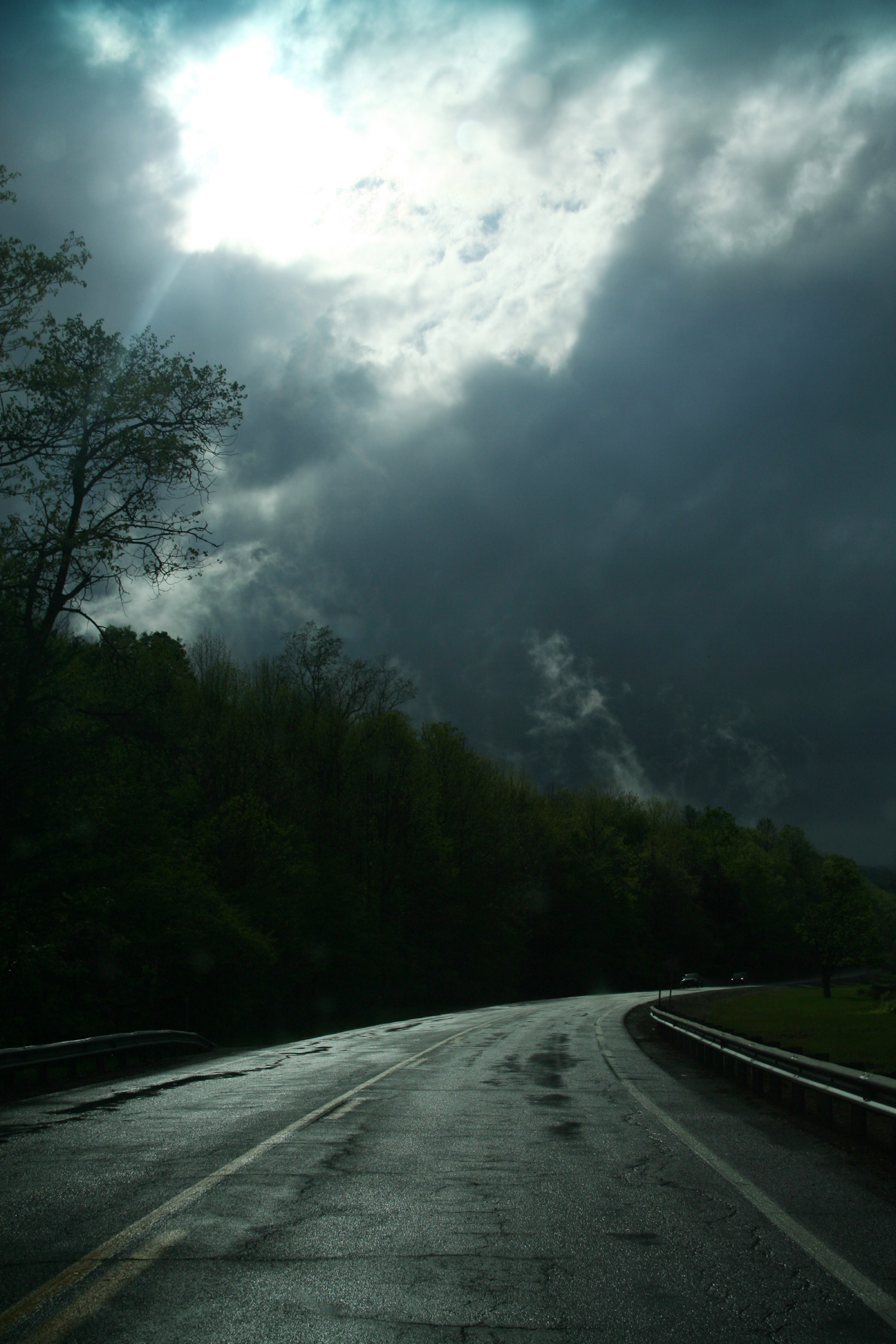 Road in Storm
