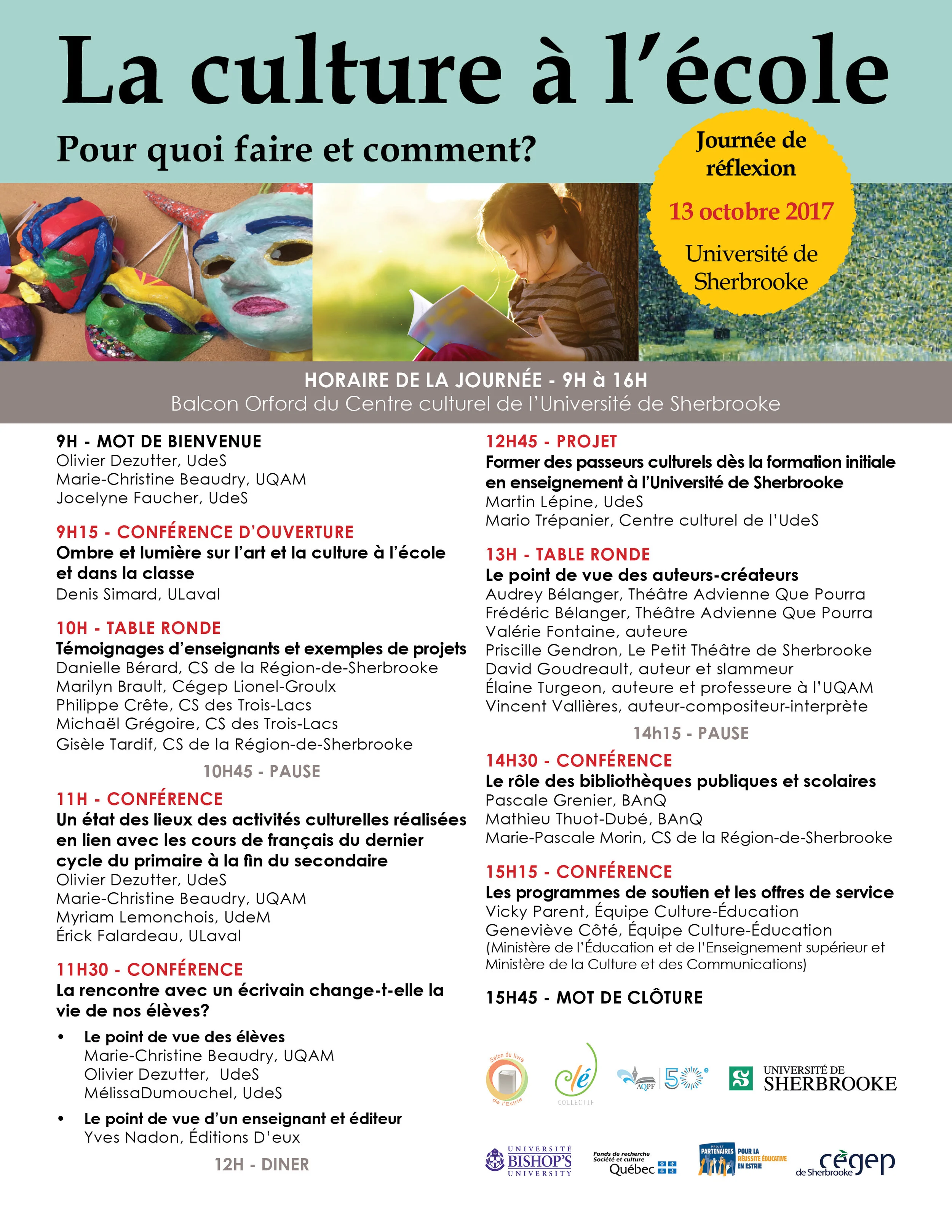 La culture à l’école : Pour quoi faire et comment?