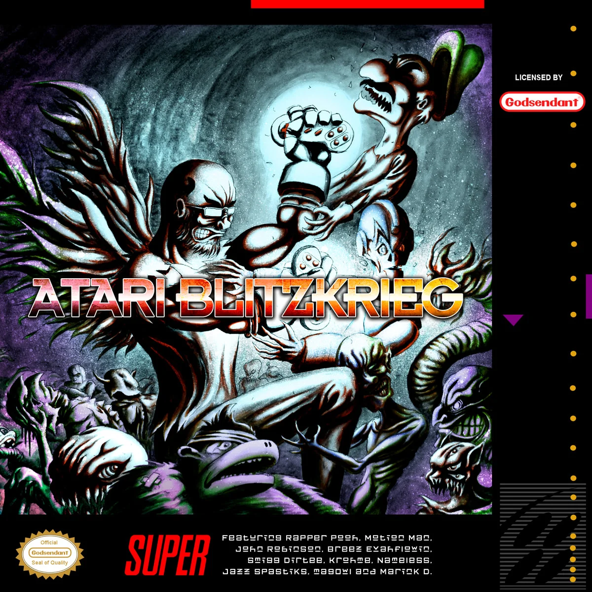 Atari Blitzkrieg's 'Super' hip hop album