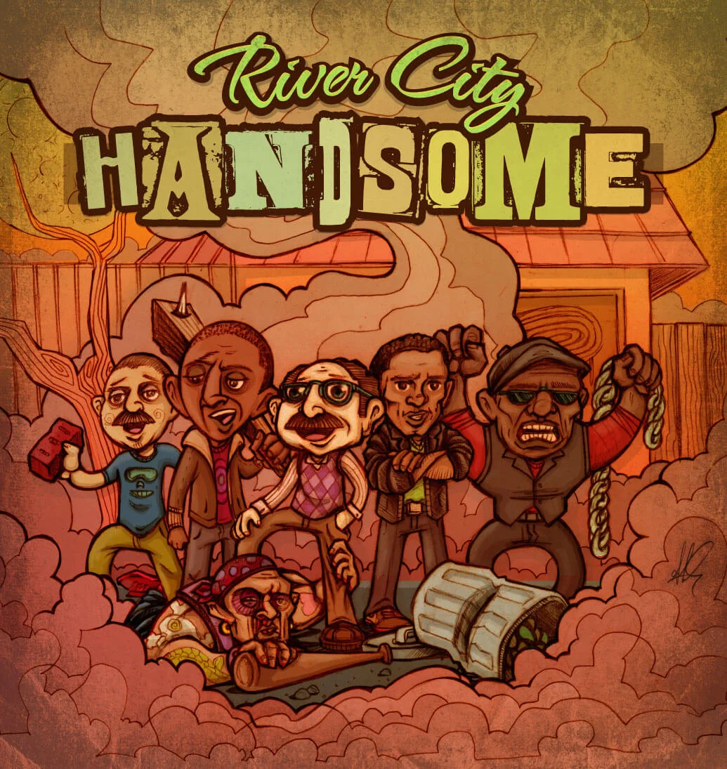Listen to all-star hip hop single 'River City Handsome' by Lazerbeak f. Mega Ran & more 