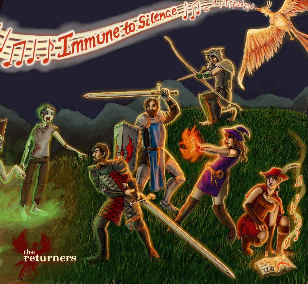 The Returners can't stop rocking in their debut album 'Immune to Silence'