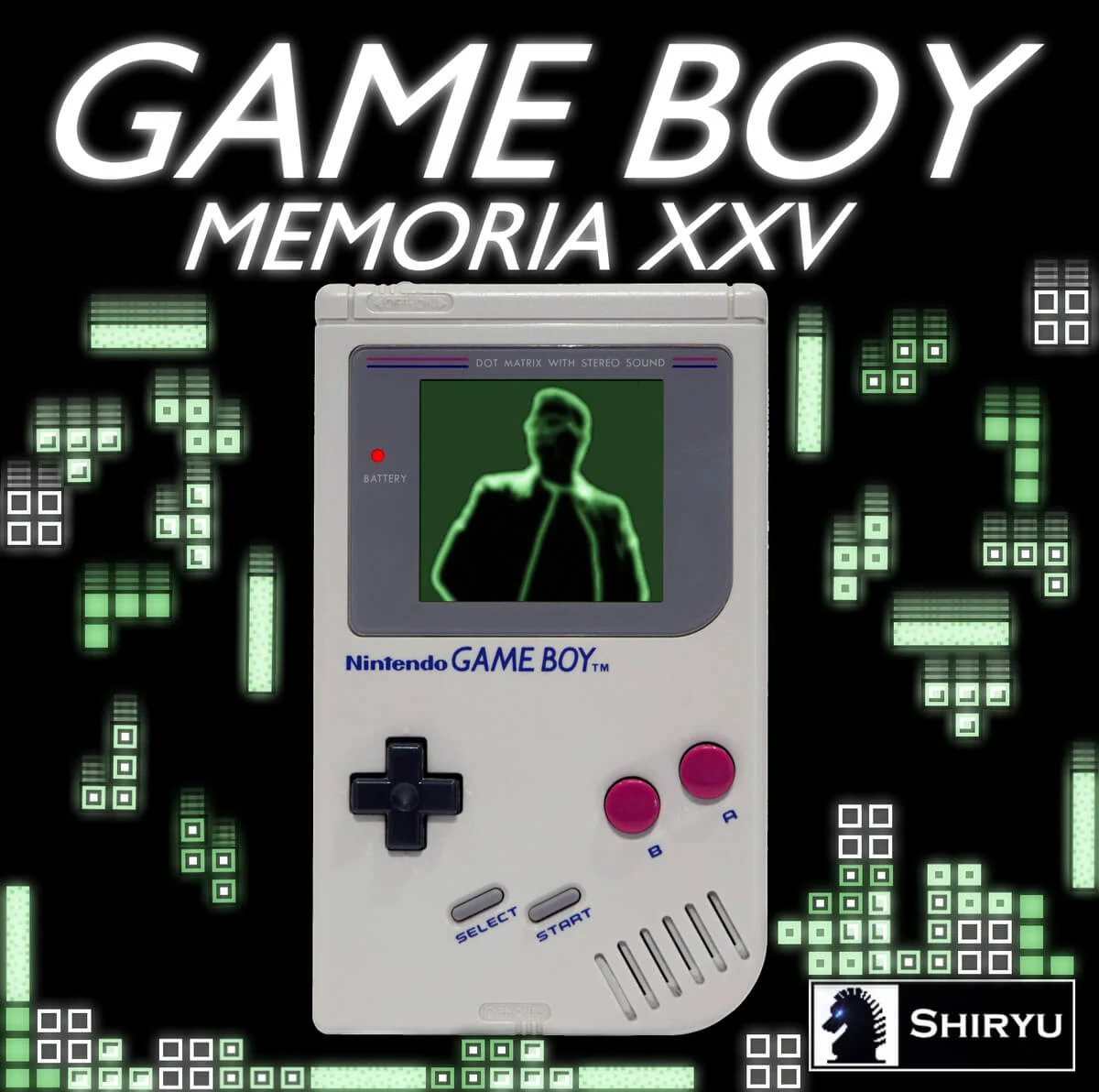 Celebrate another year of the Game Boy with Shiryu's Game Boy Memoria XXV