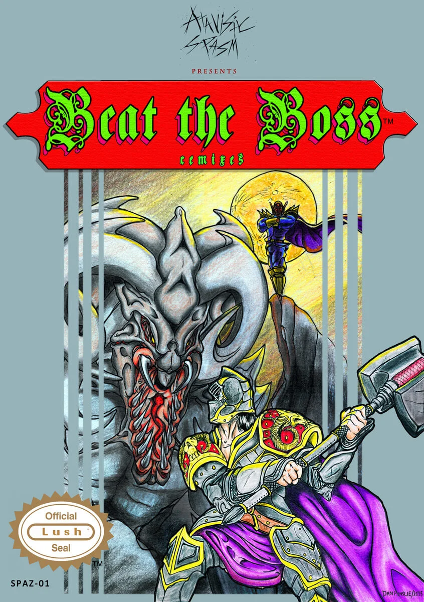 Intense IDM remixes of classic boss themes in Beat The Boss: Remixes, available free from Atavistic Spasm Records