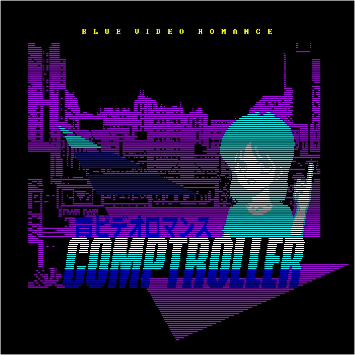 'BLUE VIDEO ROMANCE' A gritty chiptune assault by Comptroller