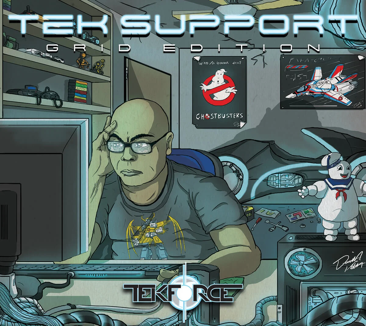 Get help with that VG hip hop in 'Tek Support,' the new album by TekForce