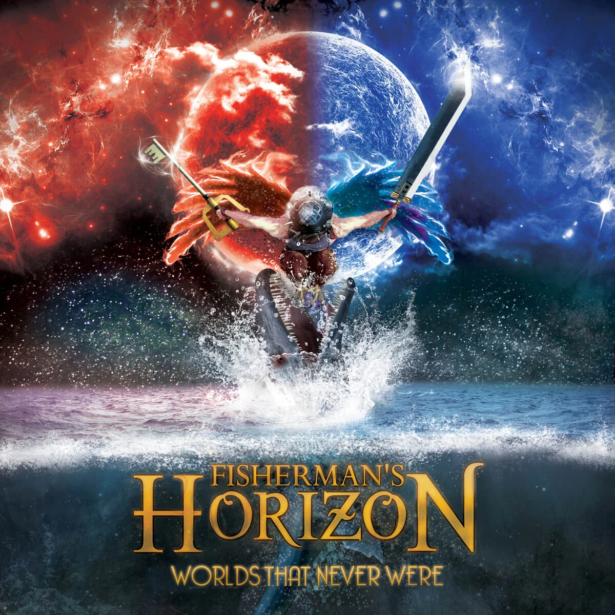 Progressive metal videogame arrangement album 'Worlds That Never Were' by Fisherman's Horizon