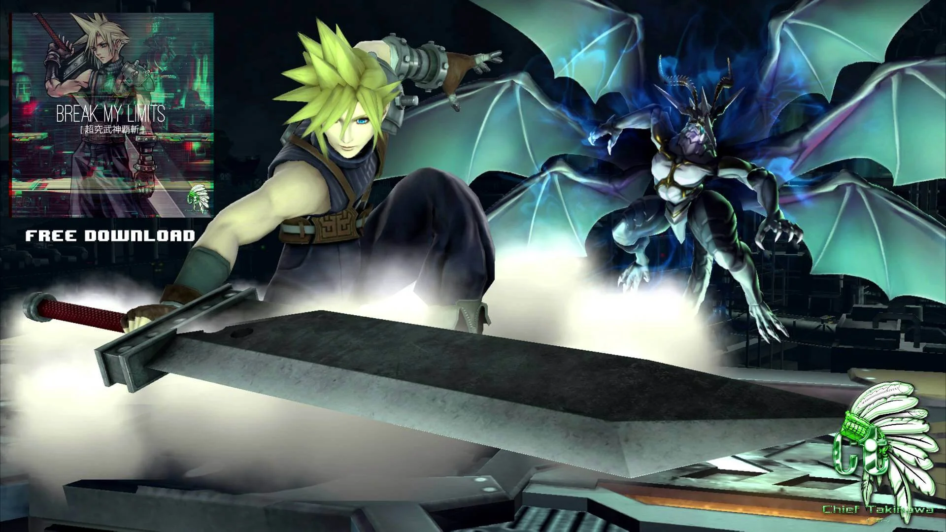 Listen to 'Break My Limits,' an FFVII Battle Theme remix by DJ Chief Takinawa