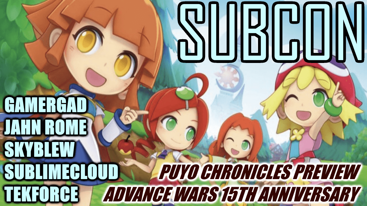 Listen to SUBCON 40 Advance Wars 15th Anniversary, Puyo Chronicles for the West