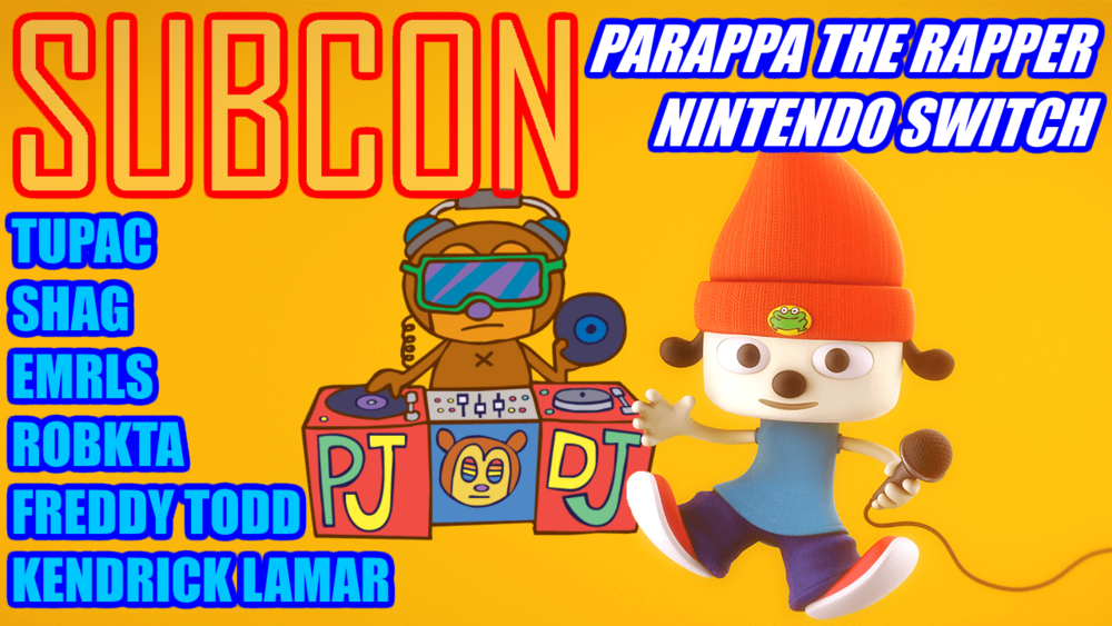 SUBCON 46 Parappa the Rapper, Nintendo Switch — Game Music 4 All