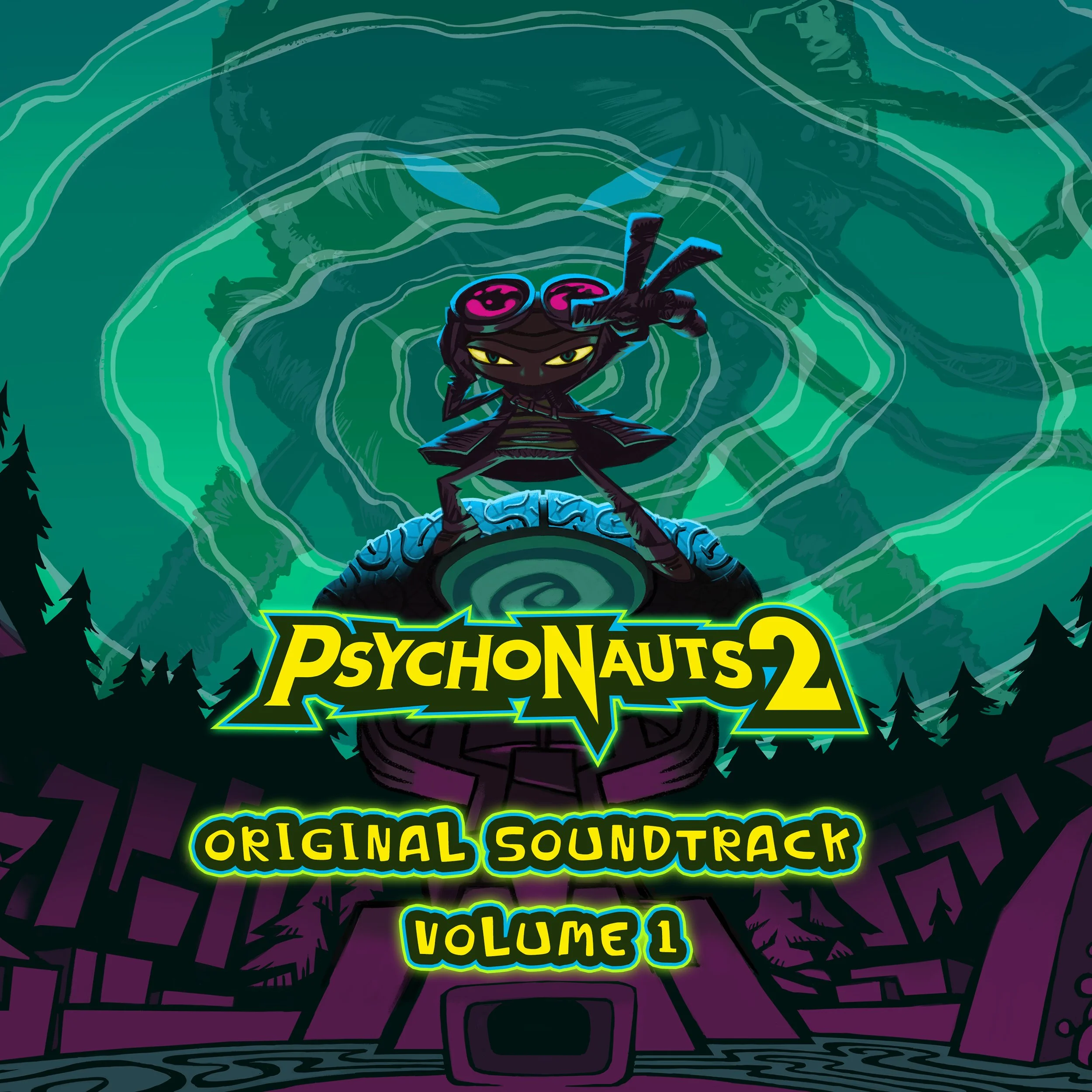 Skill Tree Records and Double Fine Productions Announce Release of Psychonauts  2 Original Soundtrack - Volume 1 — Game Music 4 All