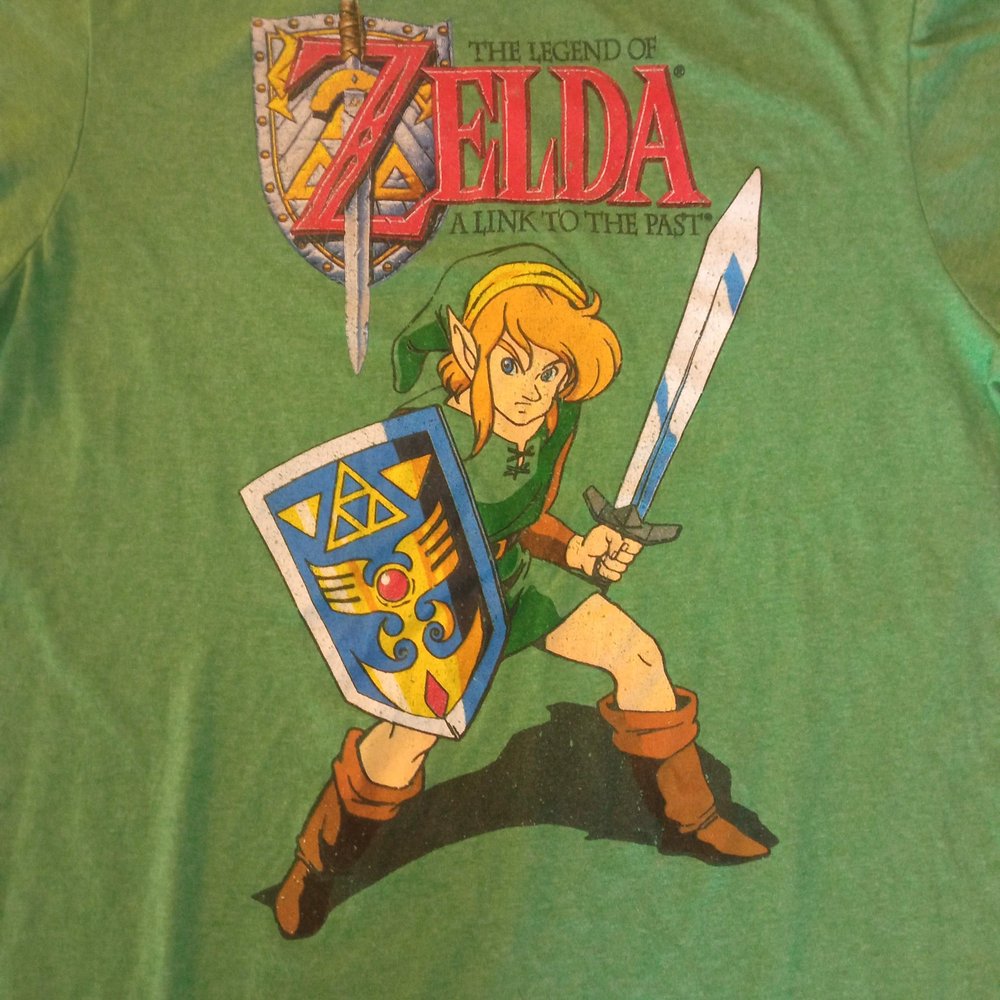 Legend of Zelda Link to the Past SNES T-shirt — Game Music 4 All