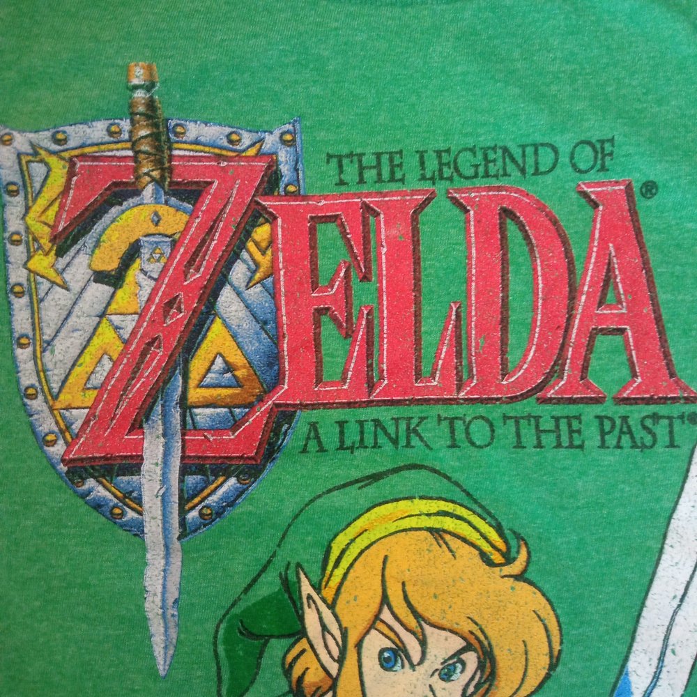 Legend of Zelda Link to the Past SNES T-shirt — Game Music 4 All