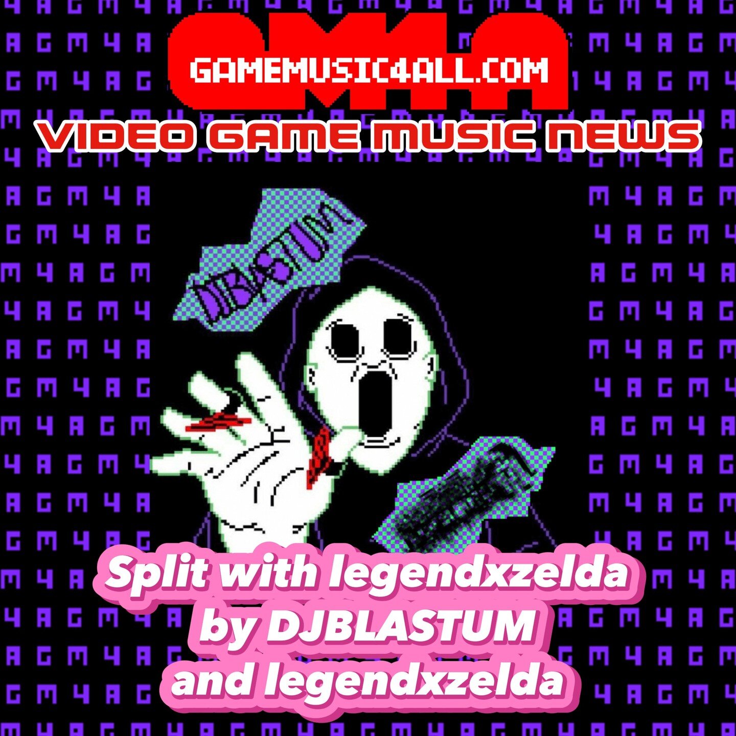 New Music! Split EP with legendxzelda by DJBLASTUM and legendxzelda Link in bio or go to gamemusic4all.com/vgmnews
Download at: djblastum.bandcamp.com 
@djblastum @legend_x_zelda_ 

#gamemusic #videogamemusic #vgm #chiptune #pomona #upland #psp #grin
