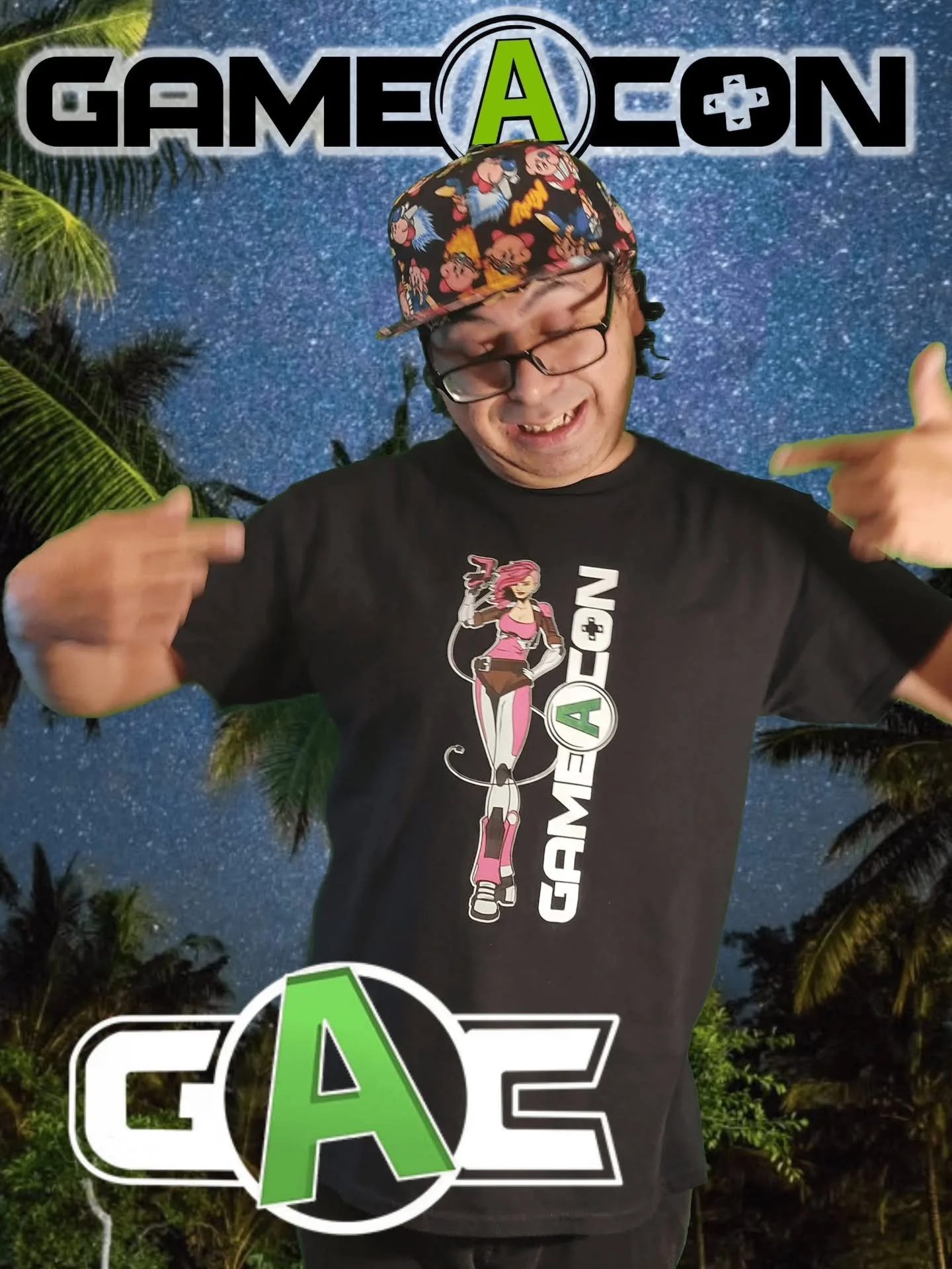 Join me at GameACon 2025! Performing live with new and classic video game rap! Oct 11-12 at The Shops At Palm Desert! Find more info @gameacon and GameACon.com 
🔥🎶🌴🎮🕹️🎶🔥

#convention #gameacon #palmdesert #palmsprings #hiphop #music #livemusic