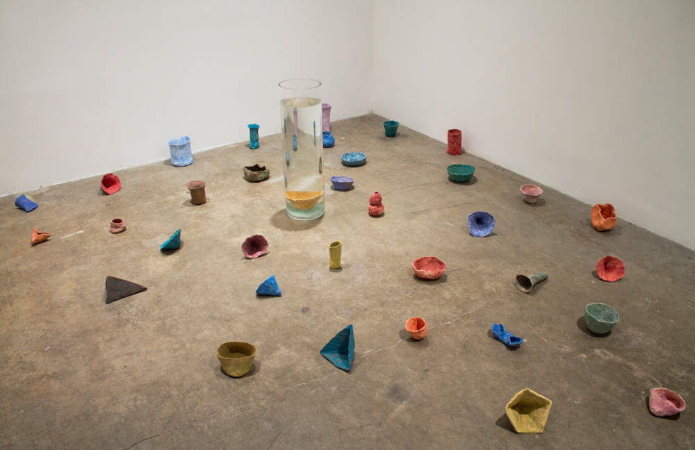   Units of Measurement ,&nbsp;2012, Clay, glass&nbsp;cylinder filled with&nbsp;water, Dimensions vary 