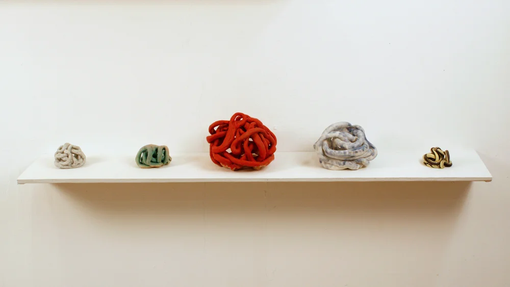 Specimen Set #4 , 2010, Clay and wood, various dimensions