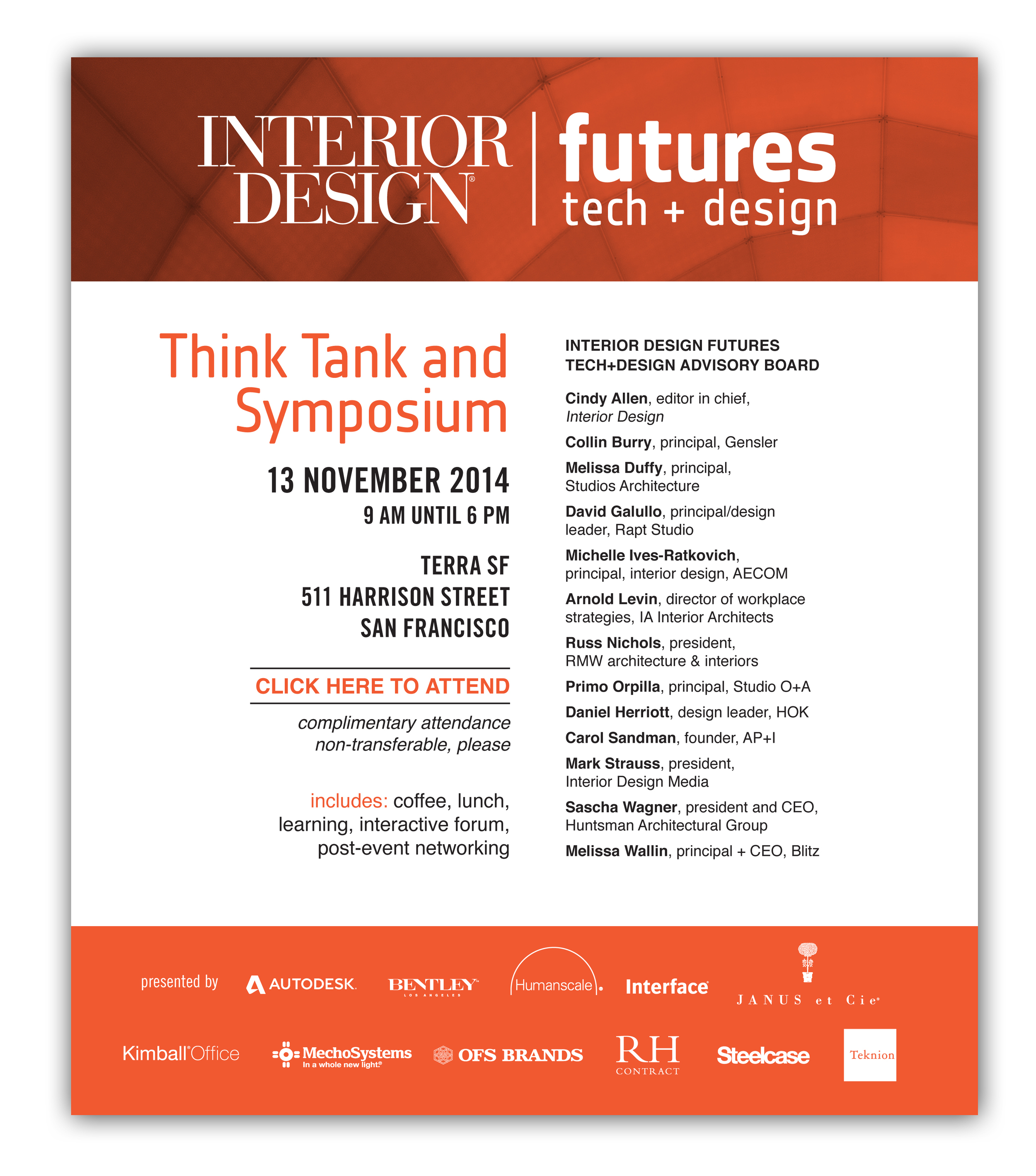 PDF and html email invitation