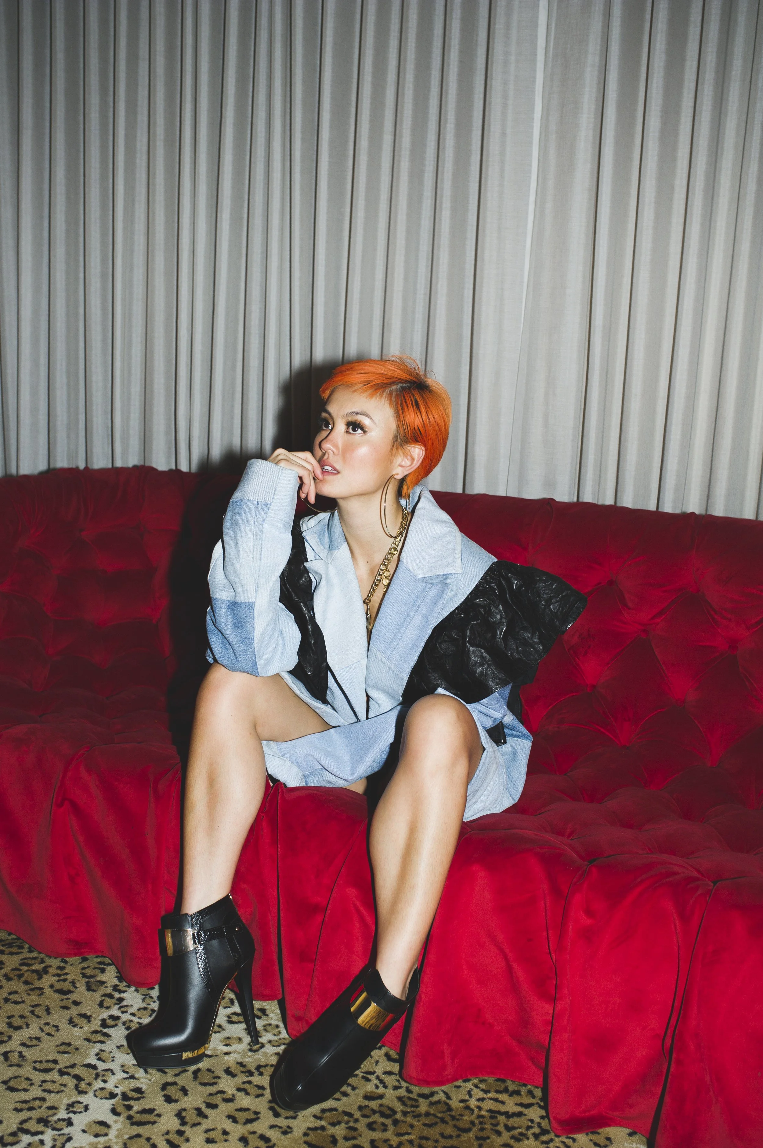 AGNEZ MO recording "X" Miami, FL