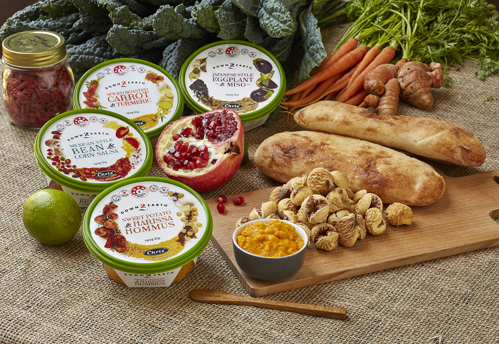 Chris' Dips Down to Earth Range
