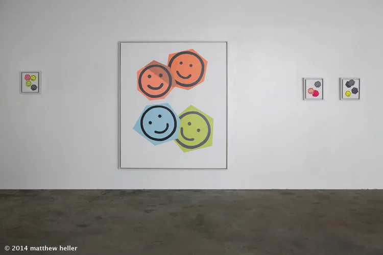 "Emotional Icons", 2014.  installation view 