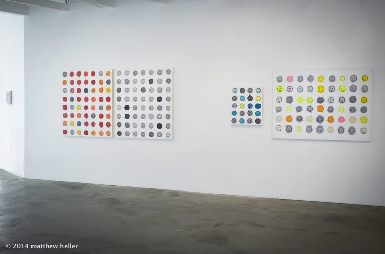 "Emotional Icons", 2014. installation view